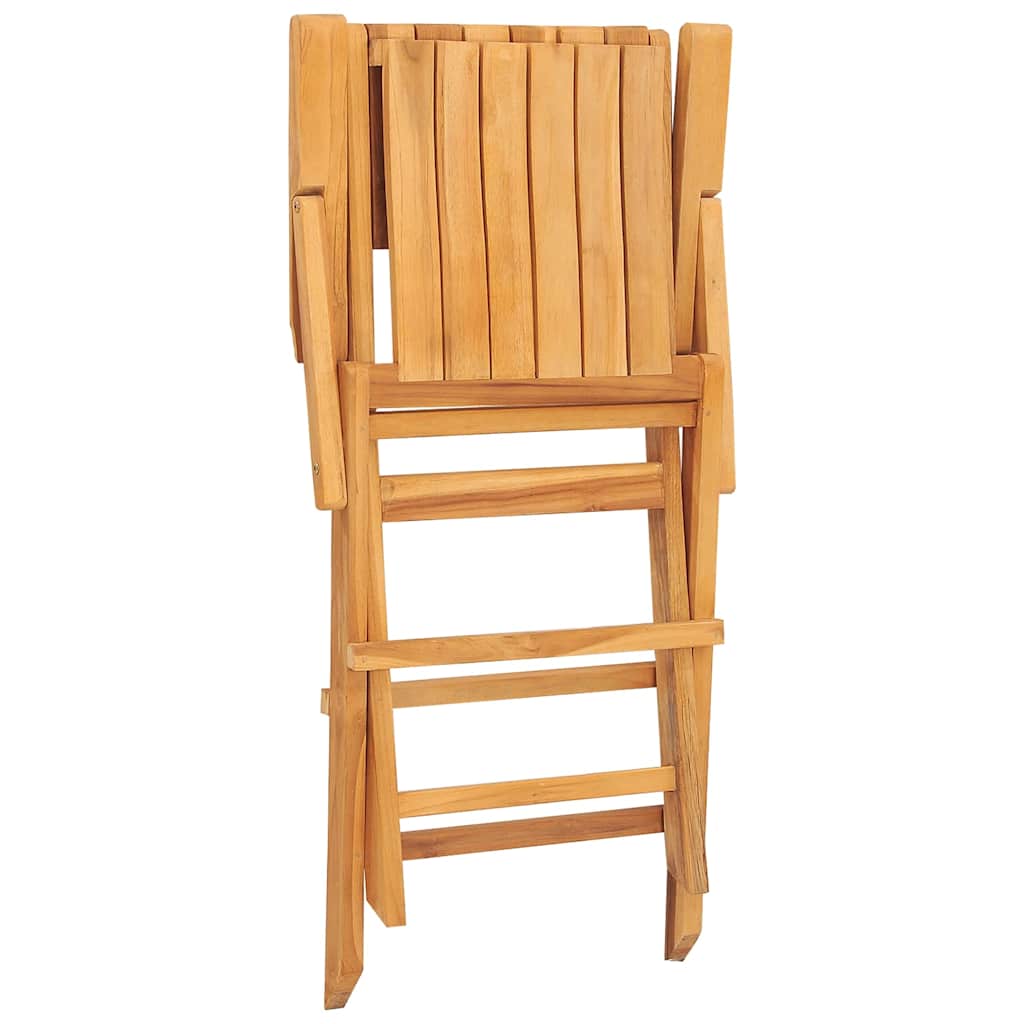 Klappstoler 8 stk 55x62x90 cm heltre teak