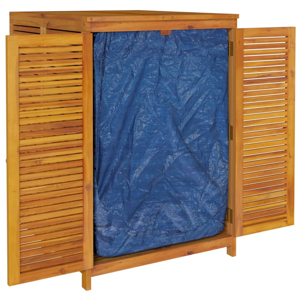 Putekasse 280x87x104 cm heltre akasie