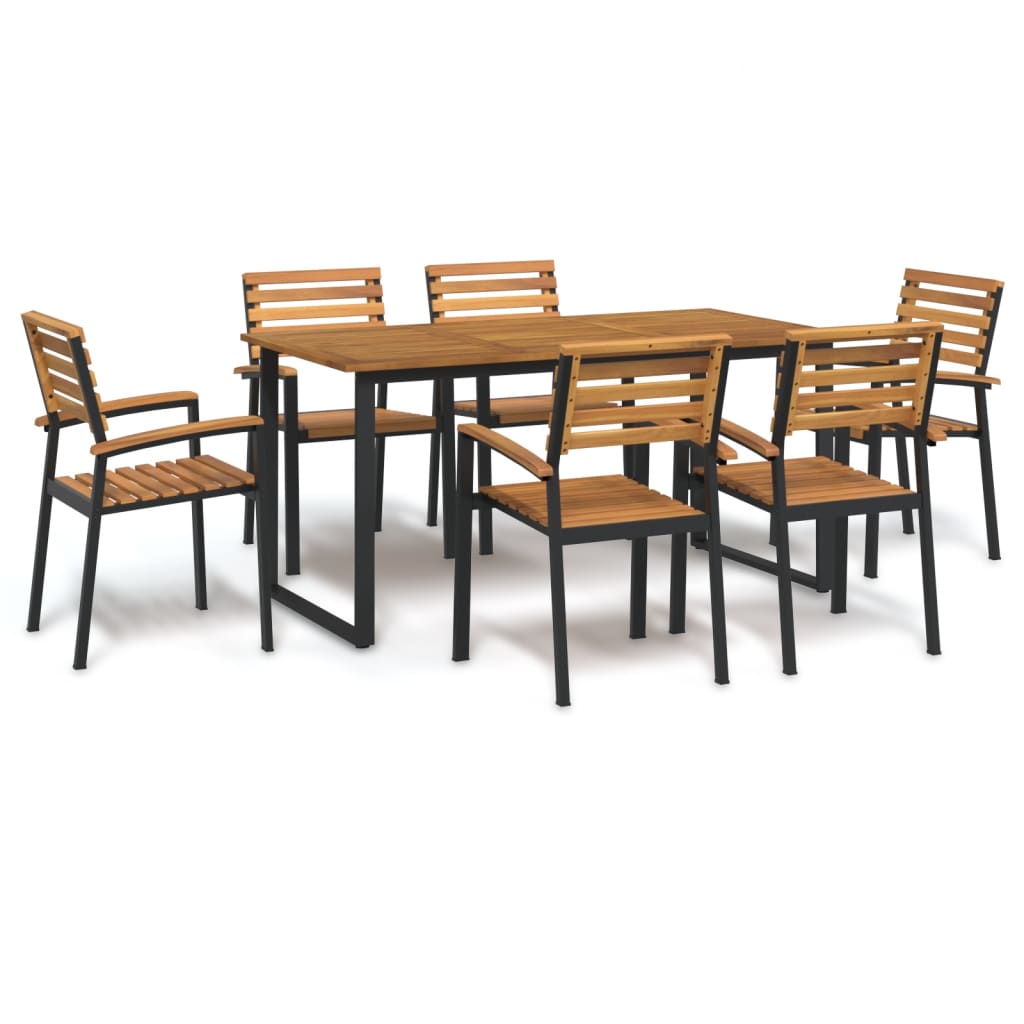 Hagespisegruppe 7 deler heltre akasie og metall