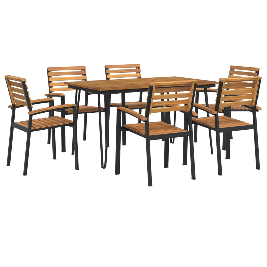 Hagespisegruppe 7 deler heltre akasie og metall