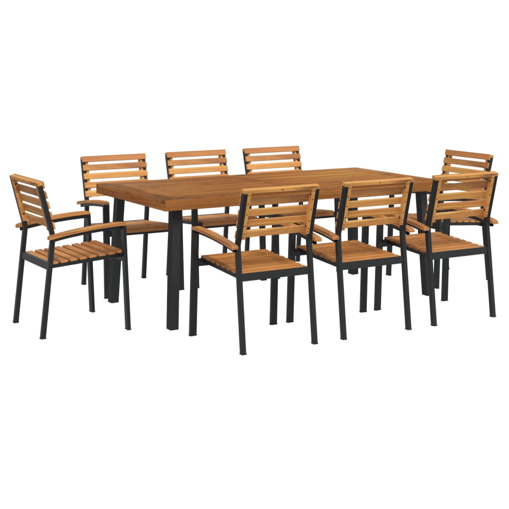Hagespisegruppe 9 deler heltre akasie og metal
