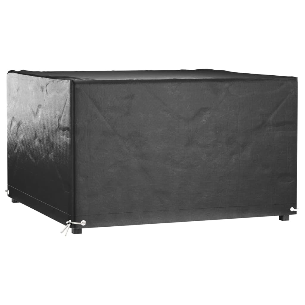 Hagemøbeltrekk 2 stk 8 maljer 132x132x80 cm firkantet vidaXL