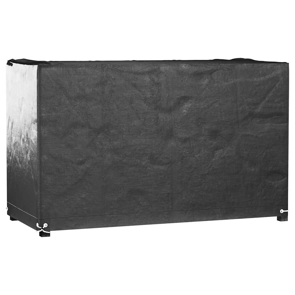 Hagemøbeltrekk 2 stk 8 maljer 170x94x70 cm rektangulær vidaXL