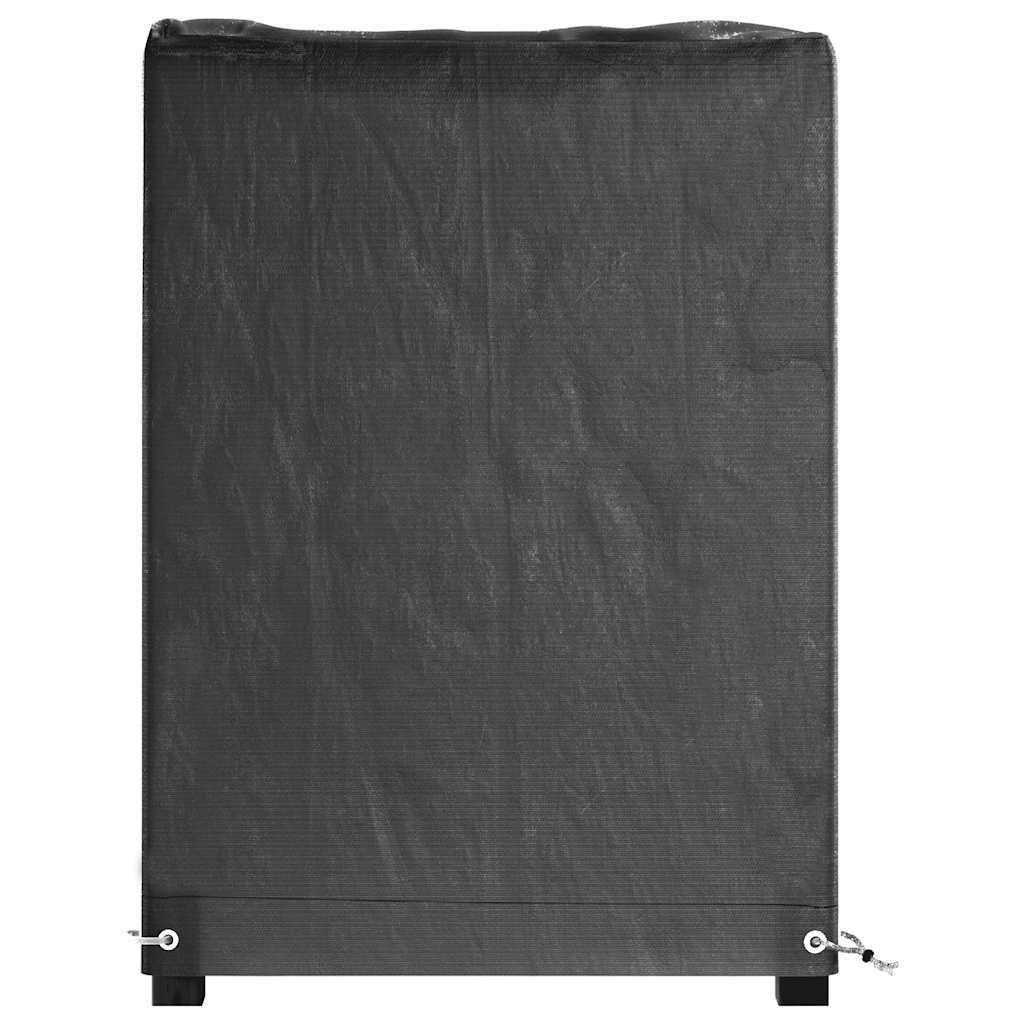 Hagemøbeltrekk 2 stk 8 maljer 170x94x70 cm rektangulær vidaXL
