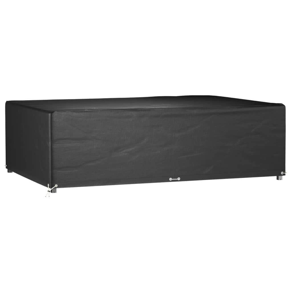 Hagemøbeltrekk 2 stk 12 maljer 227x152x65 cm rektangulær vidaXL