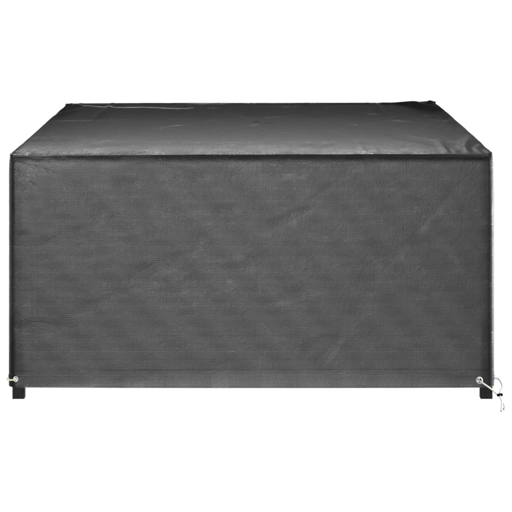 Hagemøbeltrekk 2 stk 12 maljer 230x165x80 cm rektangulær vidaXL