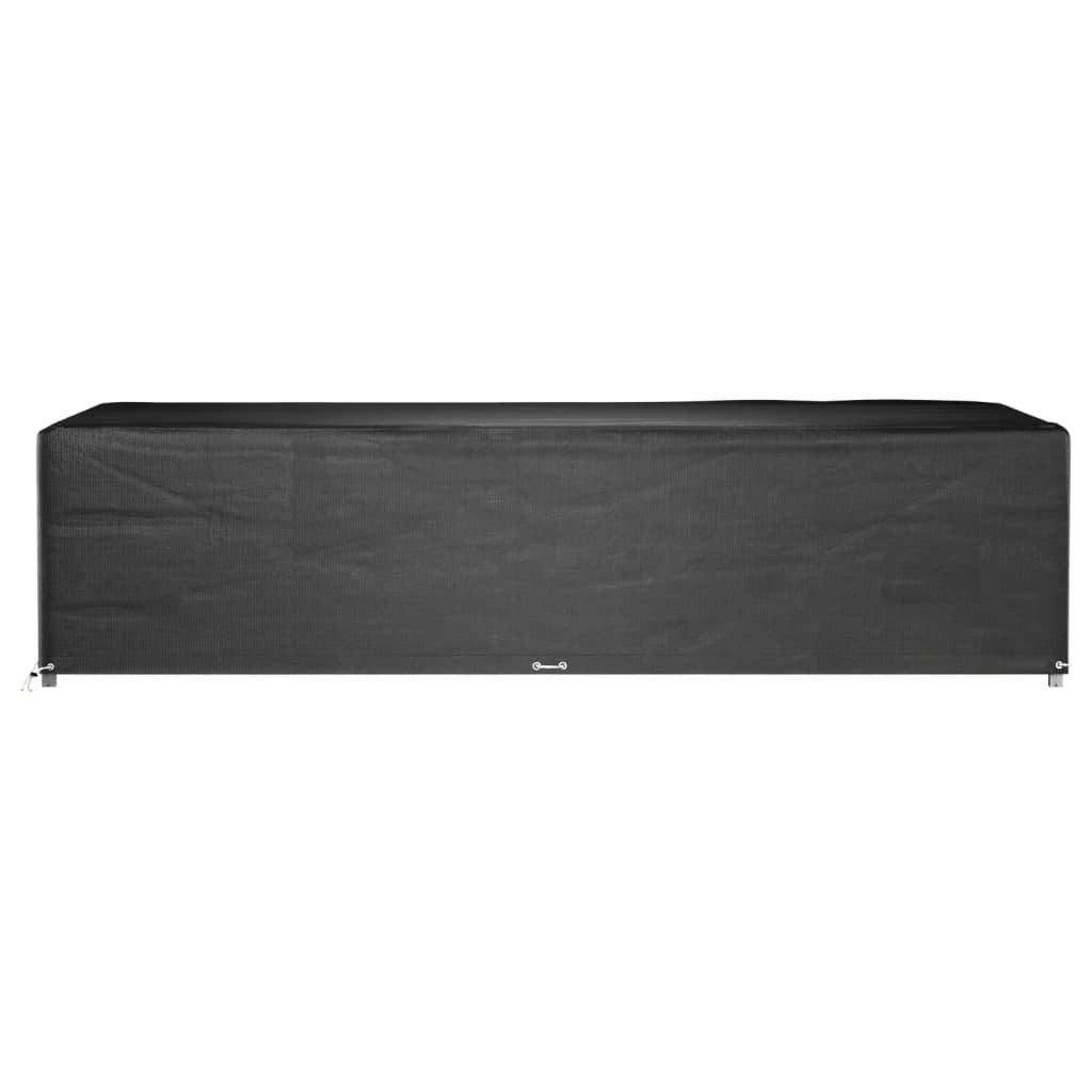 Hagemøbeltrekk 2 stk 12 maljer 315x180x75 cm rektangulær vidaXL
