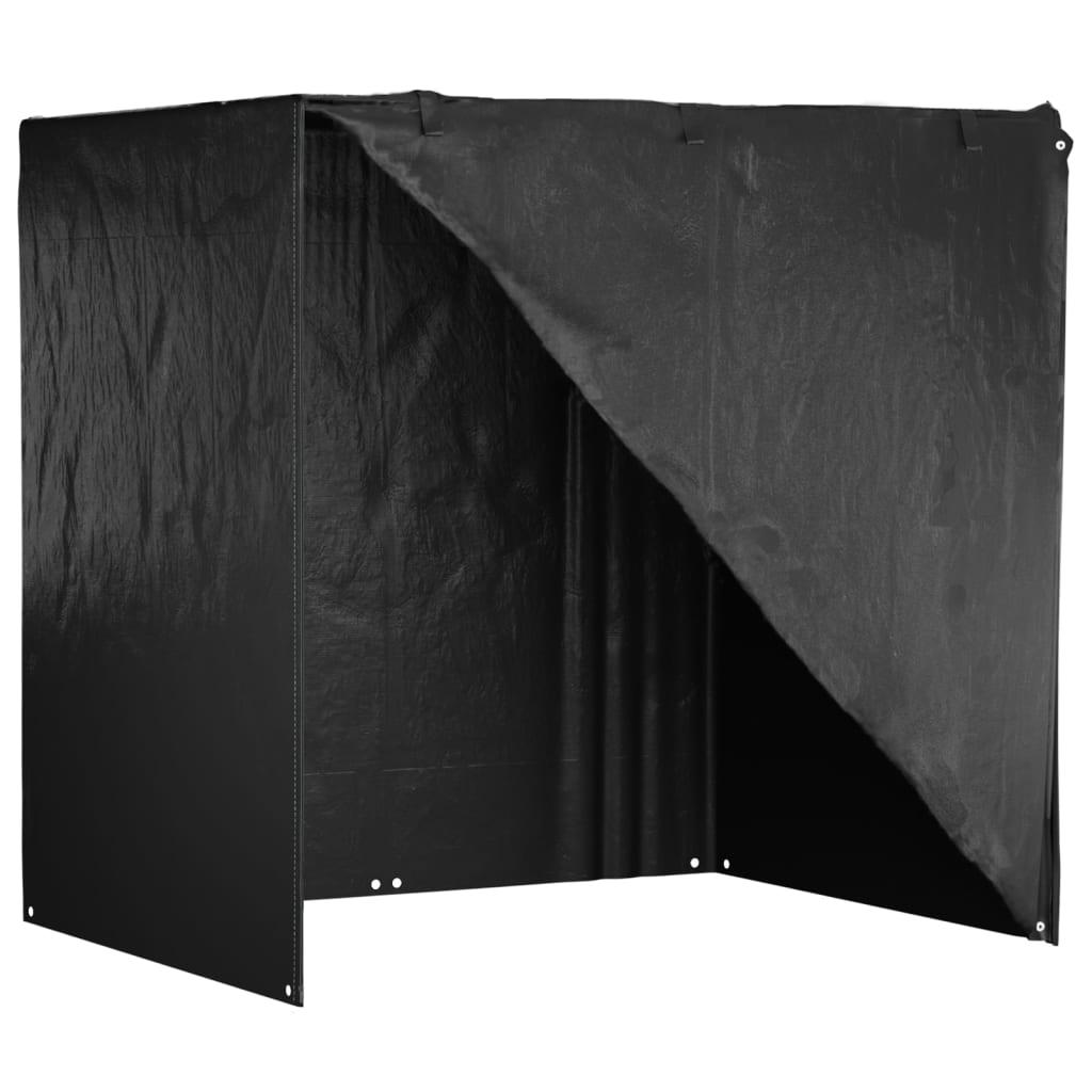 Trekk til huskebenk 2 stk 12 maljer 220x177x220 cm polyetylen vidaXL