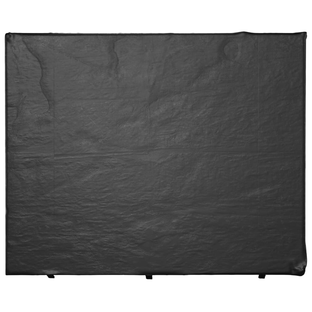 Trekk til huskebenk 2 stk 12 maljer 220x177x220 cm polyetylen vidaXL