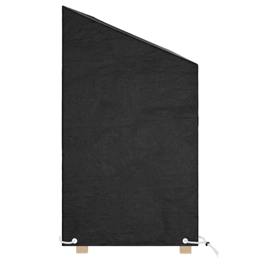 Trekk til hagebenk 2 stk 8 maljer 190x70x70/88 cm polyetylen vidaXL