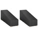 Solsengtrekk 2 stk 12 maljer 205x75x40/70 cm polyetylen