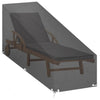 Solsengtrekk 2 stk 12 maljer 200x65x35/60 cm polyetylen