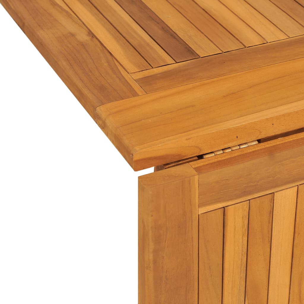 Sammenleggbart sommerfuglbord for hage 150x90x75 cm heltre teak