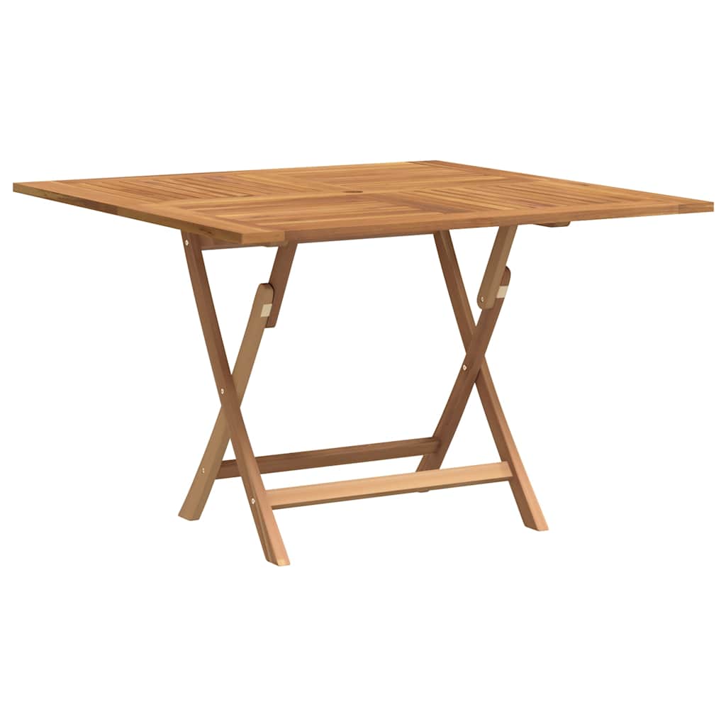 Sammenleggbart hagebord 110x110x75 cm heltre teak