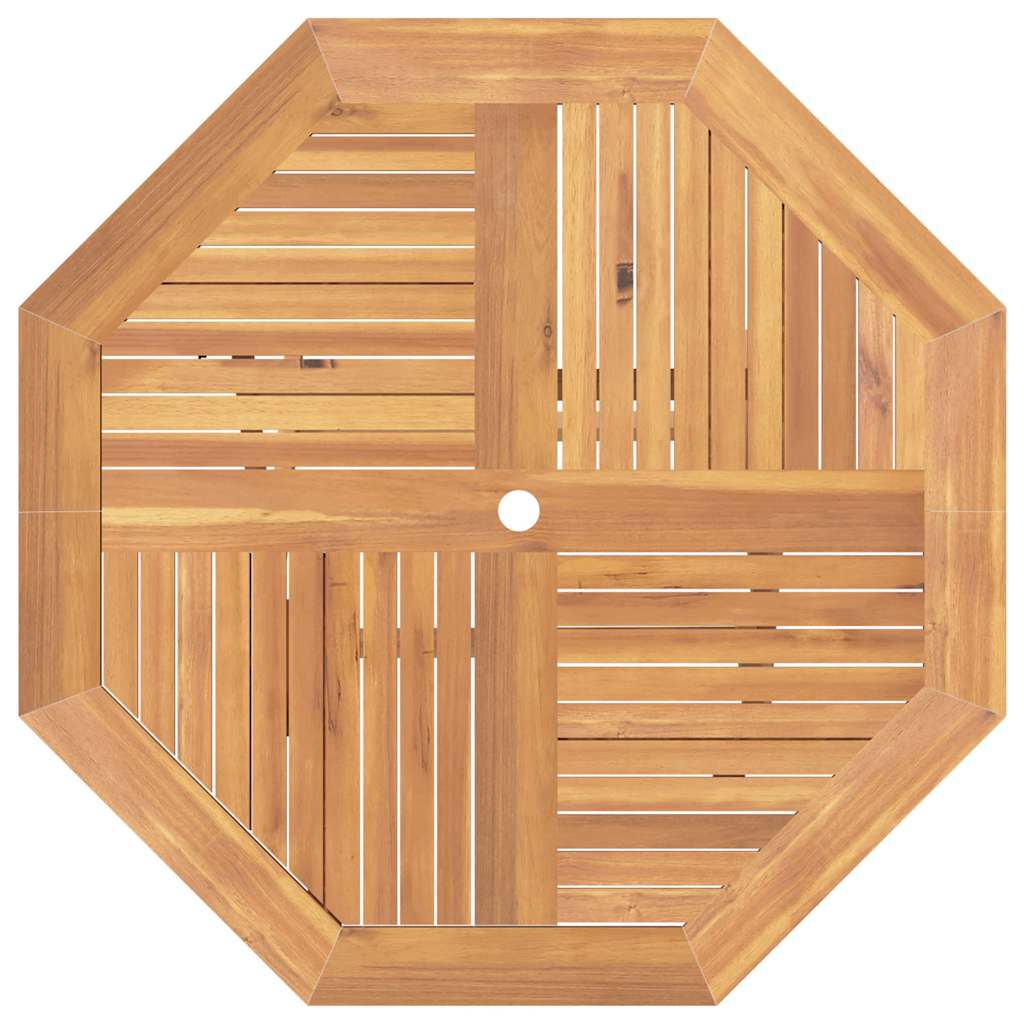 Sammenleggbart hagebord 110x110x75 cm heltre teak