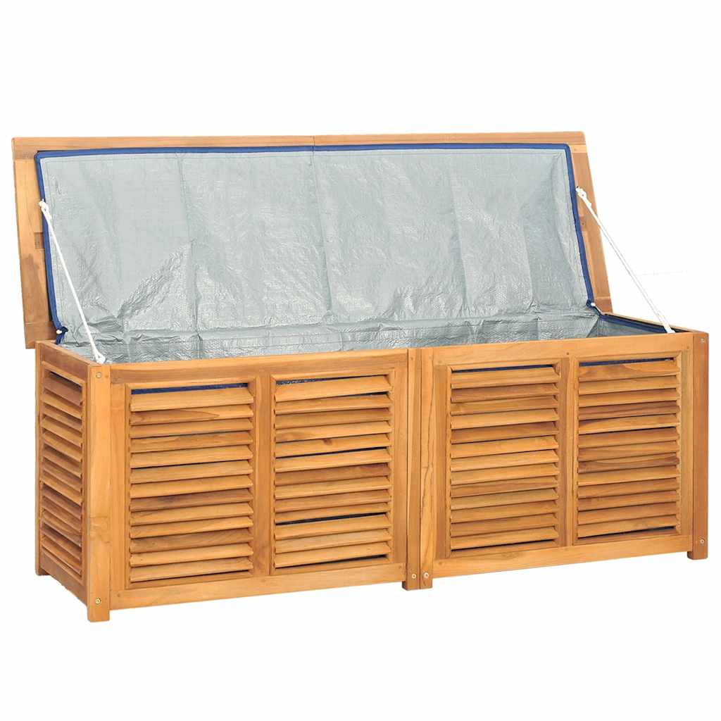 Putekasse med pose 150x50x55 cm heltre teak