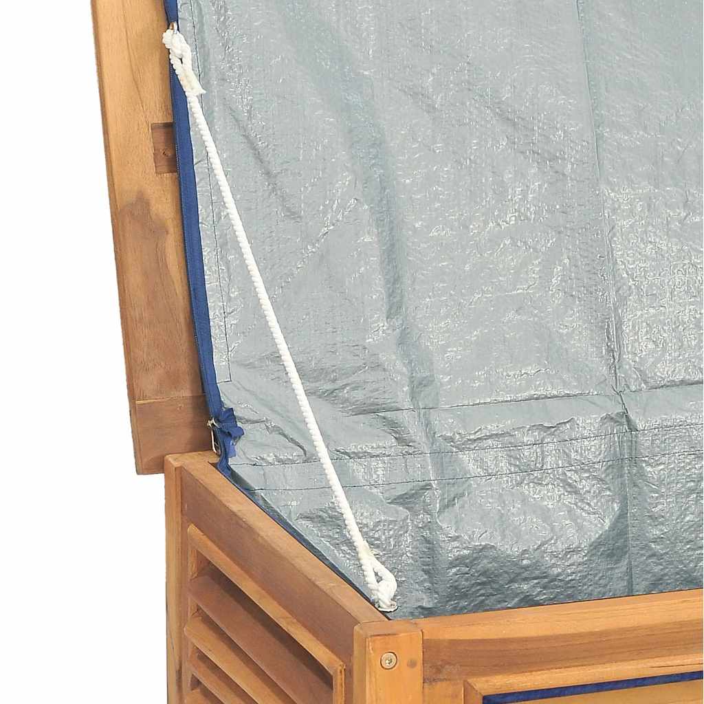 Putekasse med pose 150x50x55 cm heltre teak