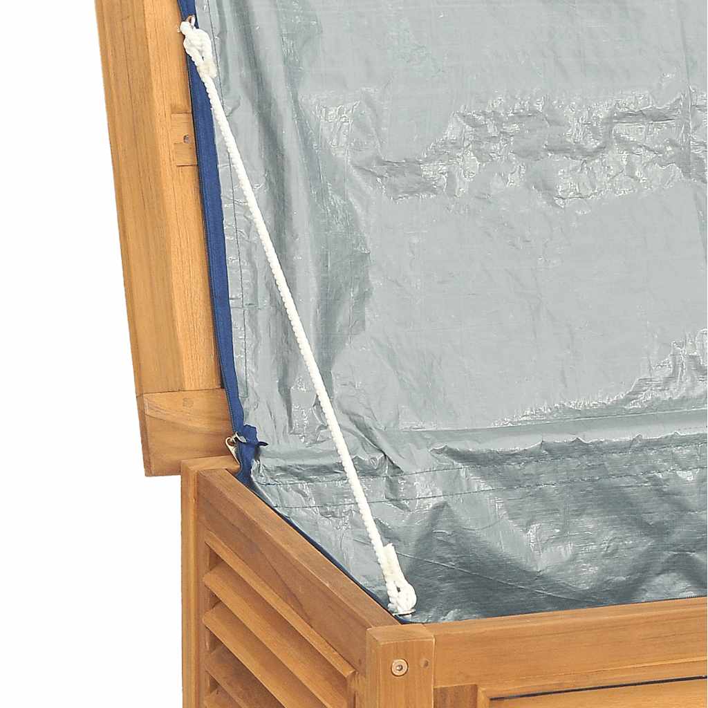 Putekasse med pose 175x50x55 cm heltre teak