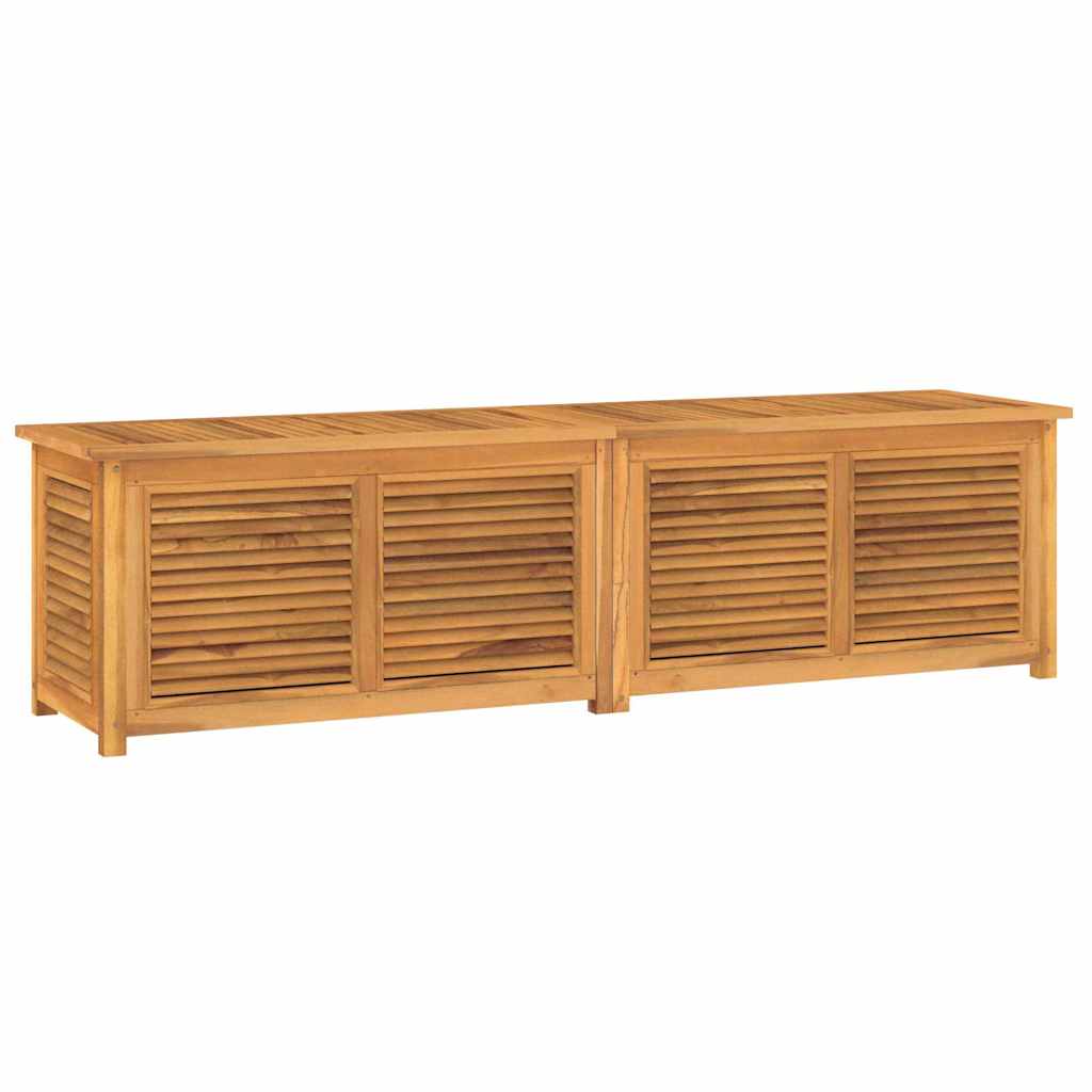 Putekasse med pose 200x50x55 cm heltre teak