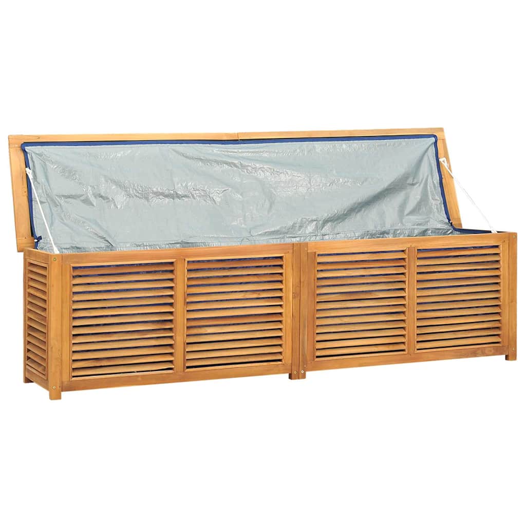Putekasse med pose 200x50x55 cm heltre teak