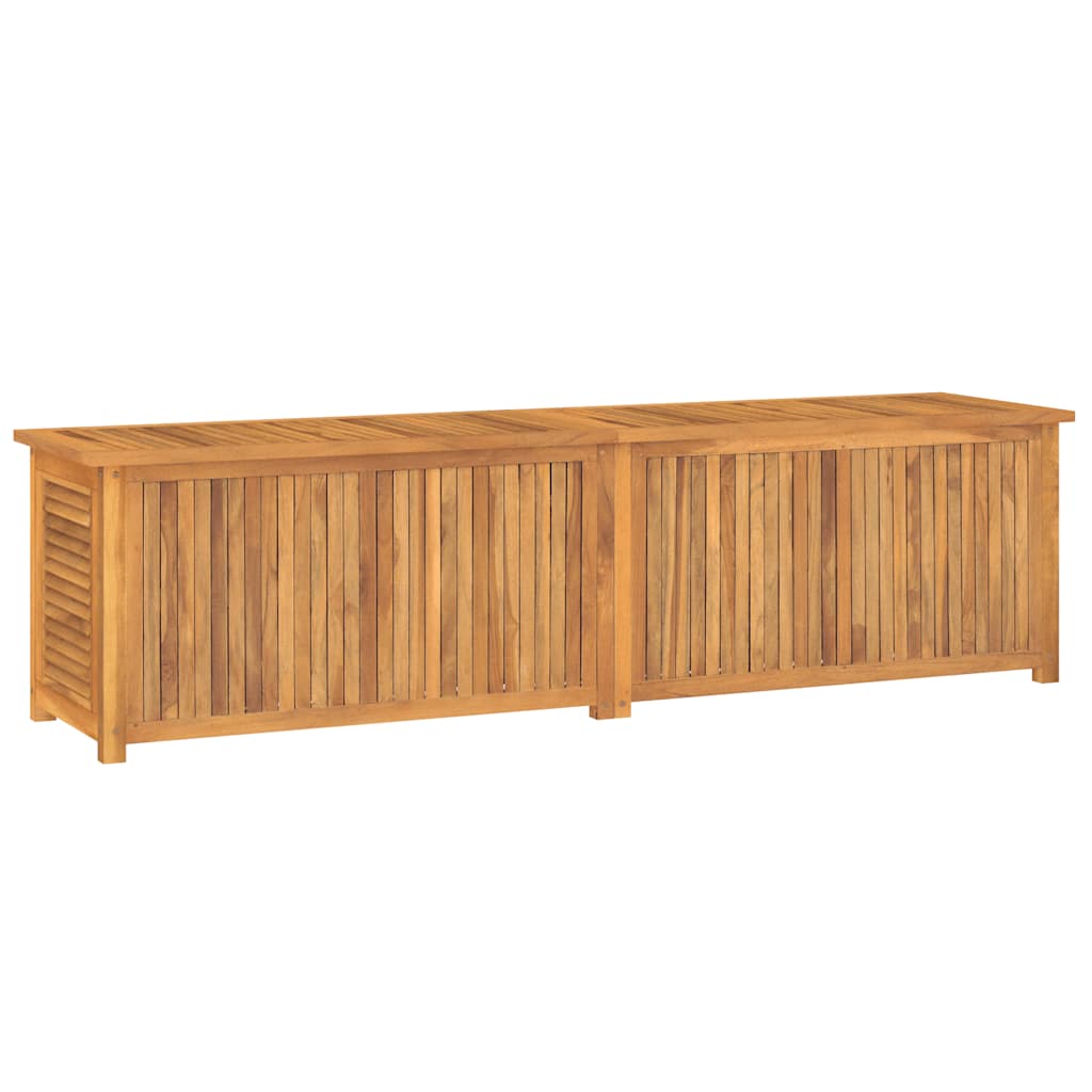 Putekasse med pose 200x50x55 cm heltre teak