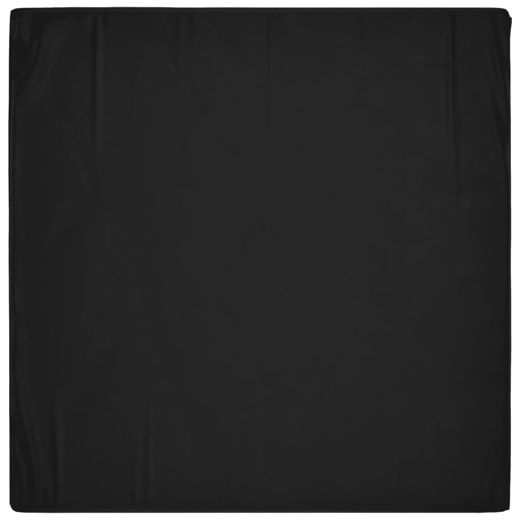 Hagemøbeltrekk 8 maljer 132x132x80 cm firkantet vidaXL