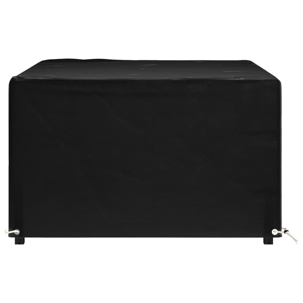 Hagemøbeltrekk 8 maljer 160x120x75 cm rektangulær vidaXL