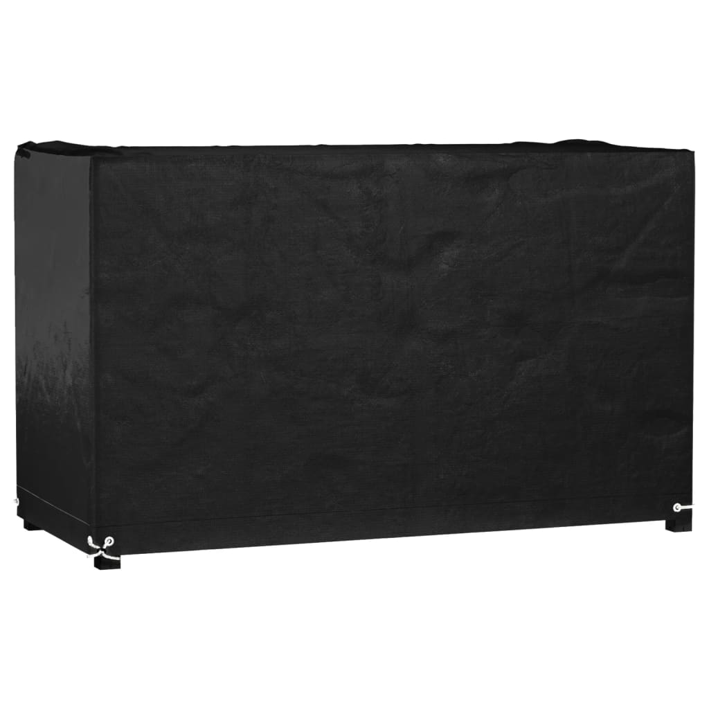 Hagemøbeltrekk 8 maljer 170x94x70 cm rektangulær vidaXL