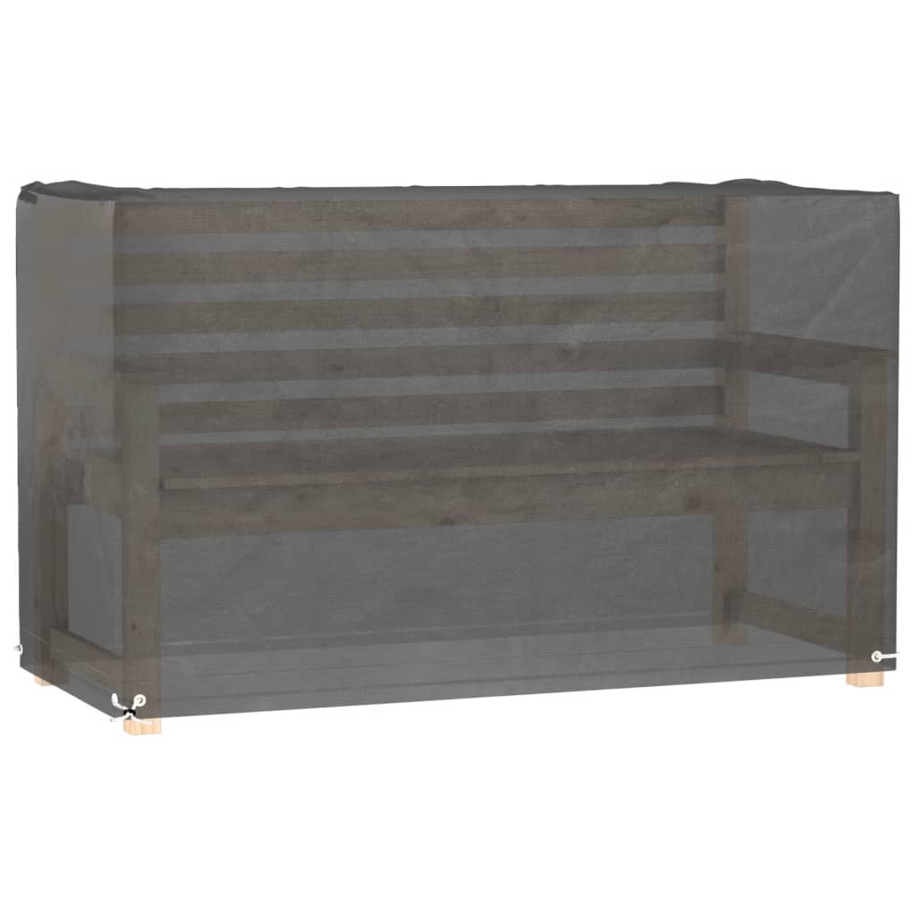 Hagemøbeltrekk 8 maljer 170x94x70 cm rektangulær vidaXL