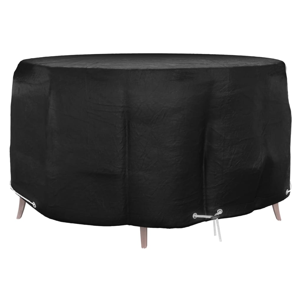 Hagemøbeltrekk 10 maljer Ø230x90 cm rund vidaXL