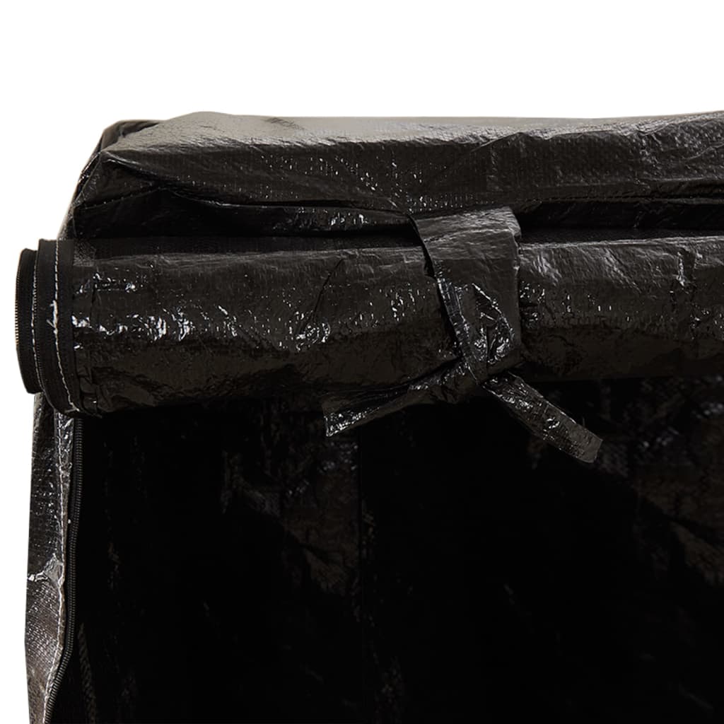 Trekk til huskebenk 12 maljer 220x177x220 cm polyetylen vidaXL