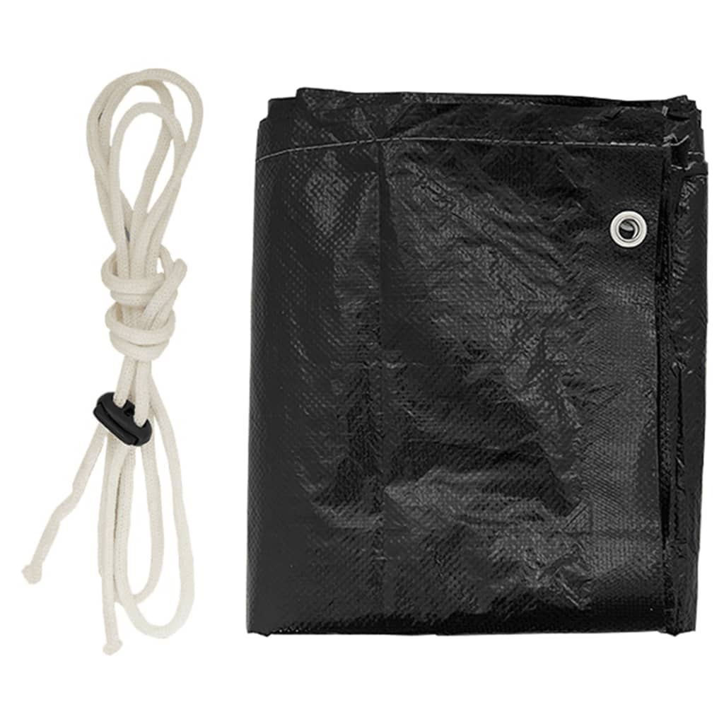 Trekk til huskebenk 12 maljer 220x177x220 cm polyetylen vidaXL