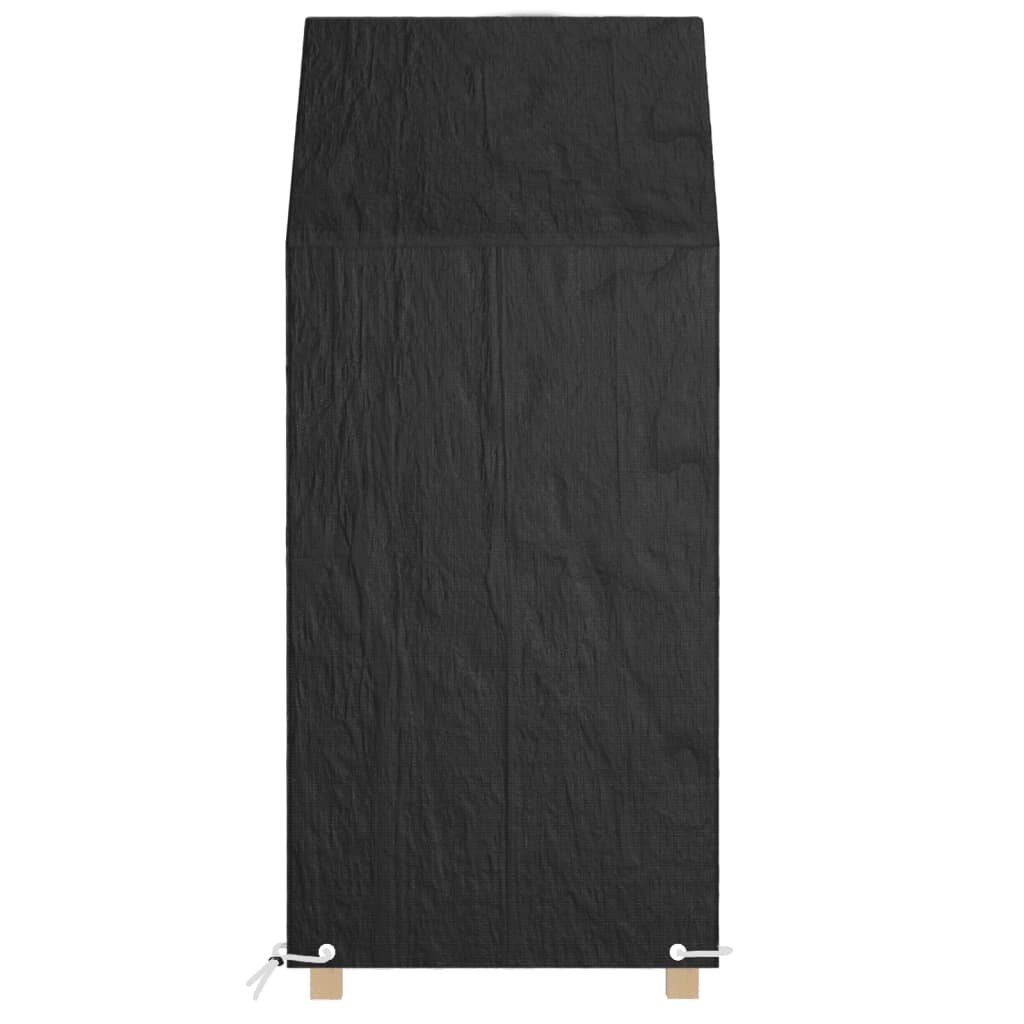 Trekk til utestol 8 maljer 65x65x110/150 cm polyetylen vidaXL
