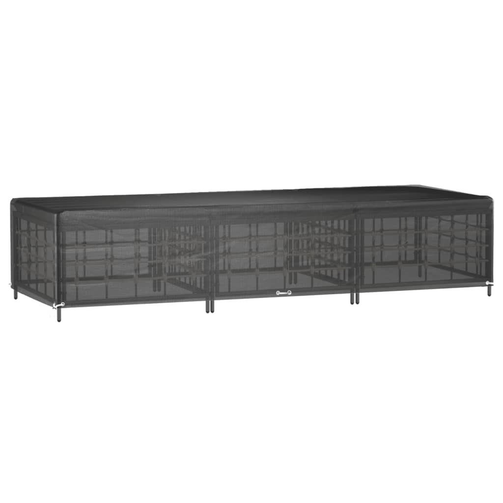 Solsengtrekk 12 maljer 205x75x40 cm polyetylen