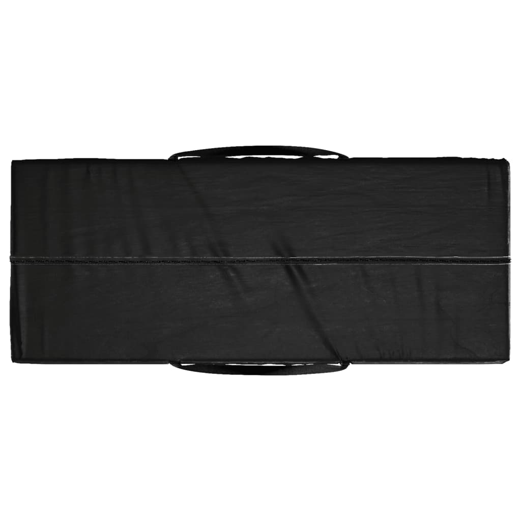 Oppbevaringspose for hageputer svart 135x40x55 cm polyetylen vidaXL