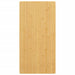 Bordplate 40x80x1,5 cm bambus