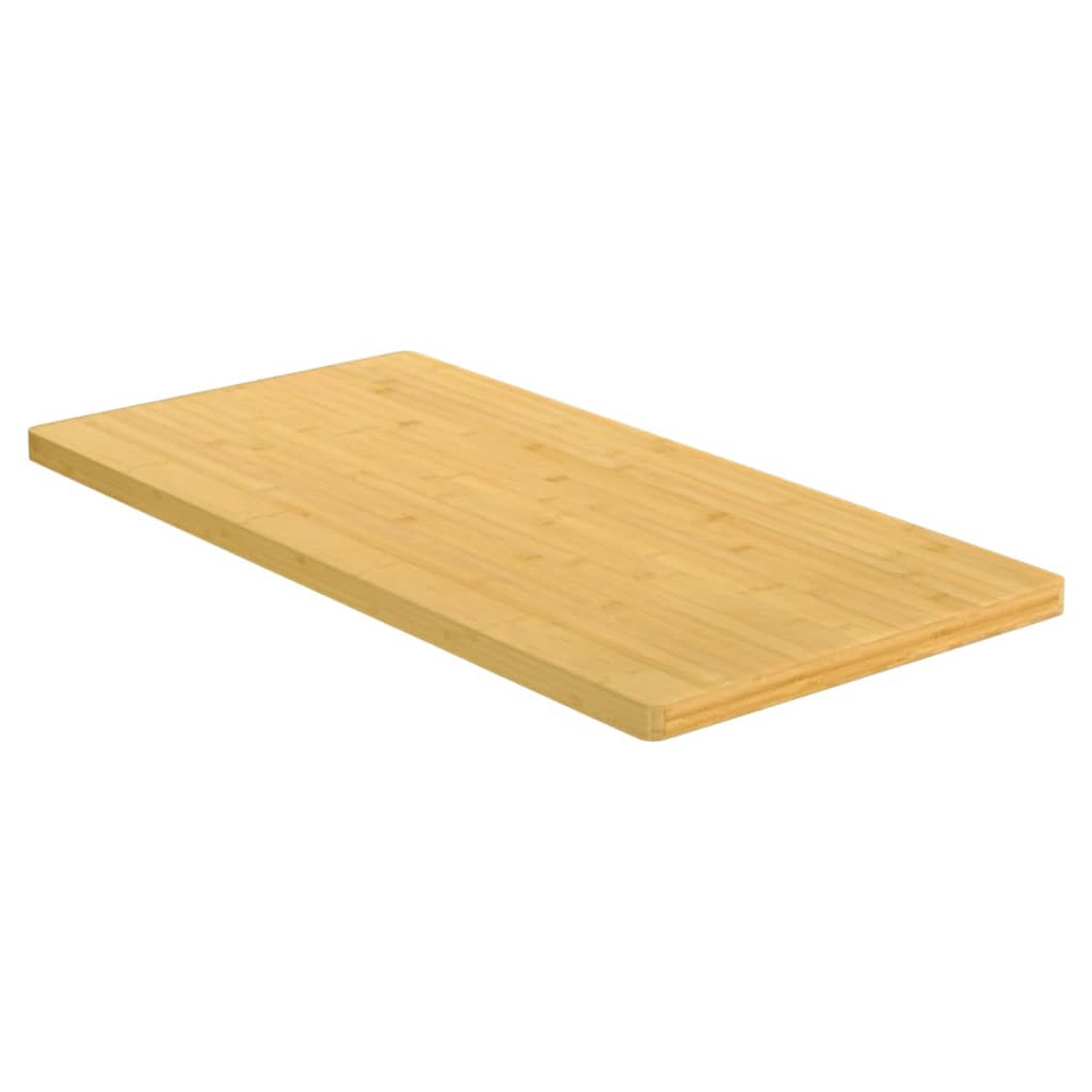Bordplate 50x100x2,5 cm bambus