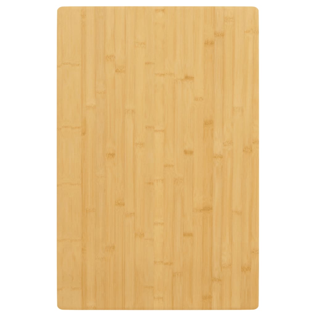 Bordplate 60x100x2,5 cm bambus