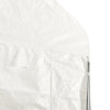 Paviljong med tak hvit 11,15x5,88x3,75 m polyetylen