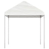 Paviljong med tak hvit 4,46x2,28x2,69 m polyetylen