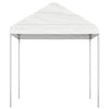 Paviljong med tak hvit 6,69x2,28x2,69 m polyetylen