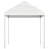 Paviljong med tak hvit 8,92x2,28x2,69 m polyetylen