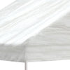 Paviljong med tak hvit 4,46x5,88x3,75 m polyetylen