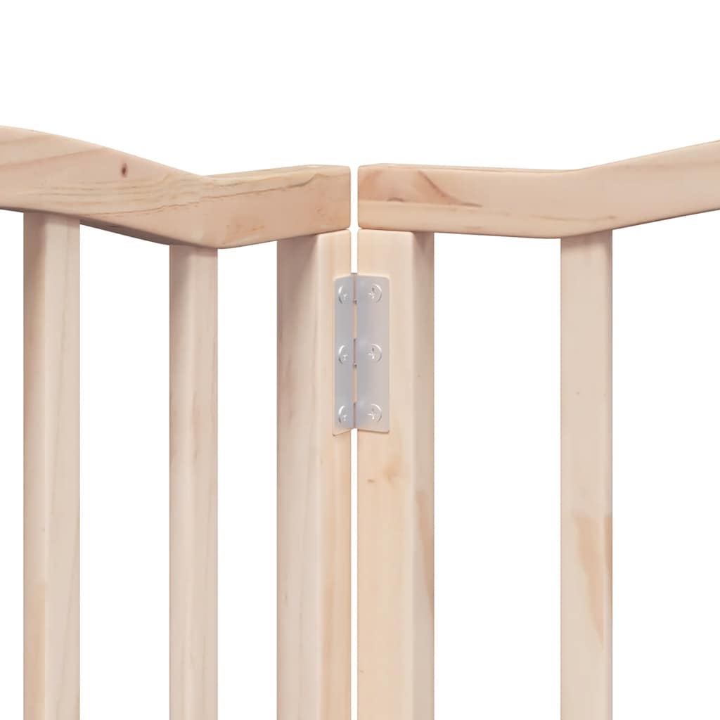 Hundeport sammenleggbar 15 paneler 750 cm poppeltre