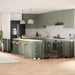 Hundeport sammenleggbar 15 paneler svart 750 cm poppeltre