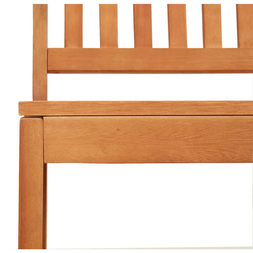 Hagebenk 80 cm heltre eukalyptus