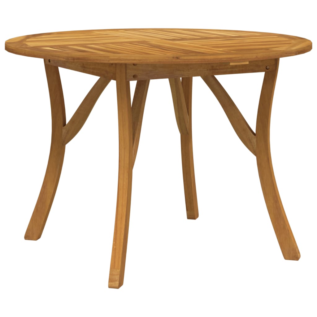 Hagebord Ø 110 cm heltre akasie