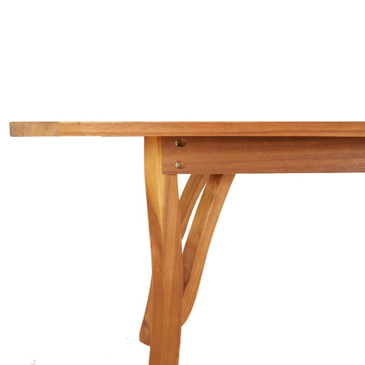 Hagebord 200x90x75 cm heltre akasie