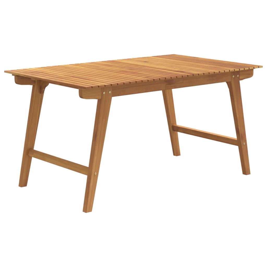 Hagebord 150x90x75 cm heltre akasie