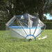 Bassengkuppel rund 467x234 cm PVC
